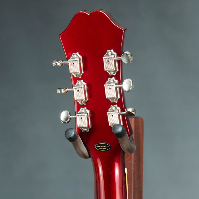 Epiphone Riviera Frequensator Electric Guitar REPAIRED HEADSTOCK - Sparkling Burgundy - Preowned