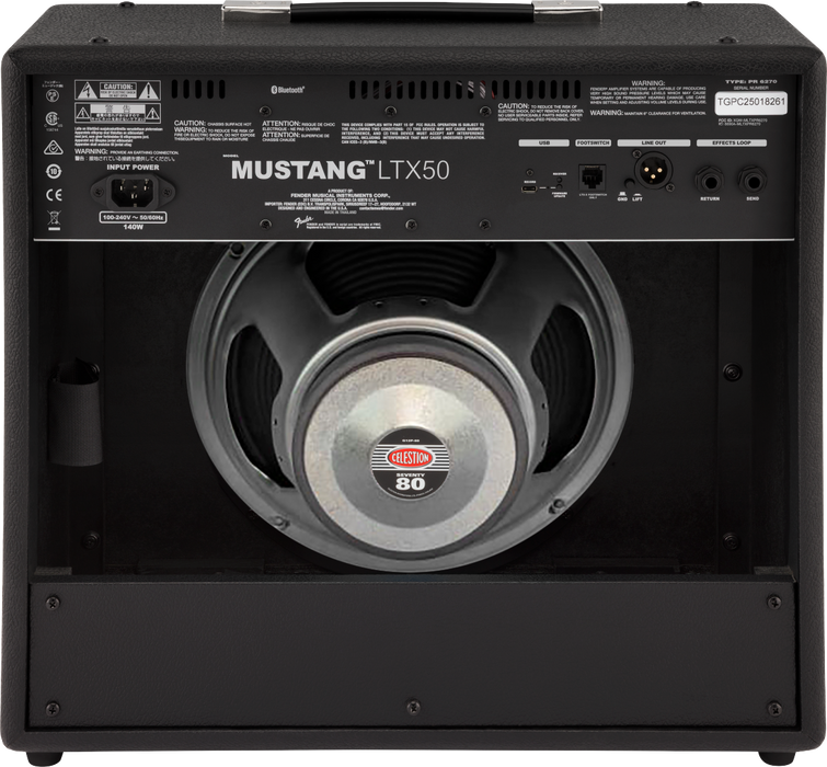 Fender Mustang LTX50 Guitar Combo Amplifier