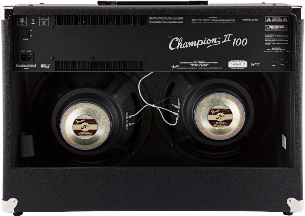 Fender Champion II 100 Combo Guitar Amp