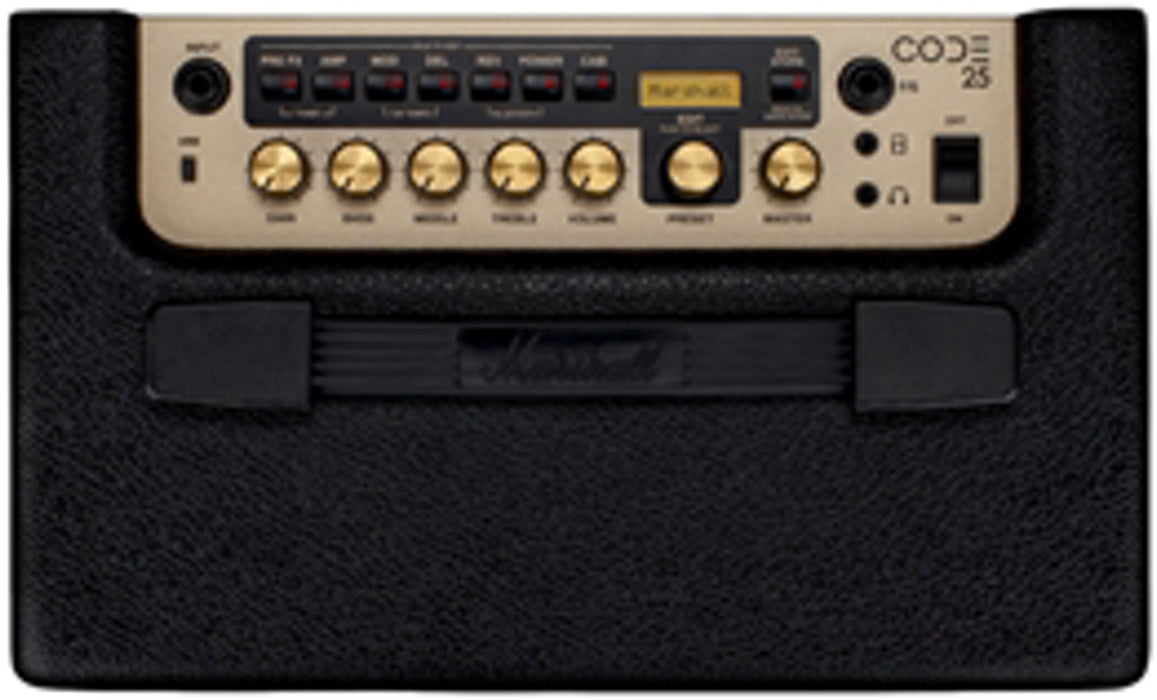 Code25 Marshall CODE25 25W 1x10 Inch Digital Guitar Amp Combo — DWmusic