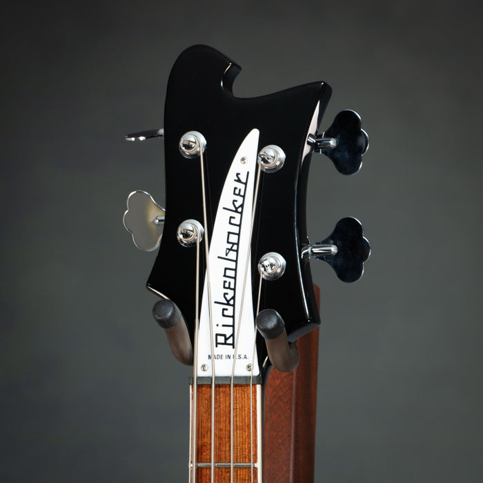 Rickenbacker 2024 4003 Bass Guitar w/Case - Jetglo - Preowned