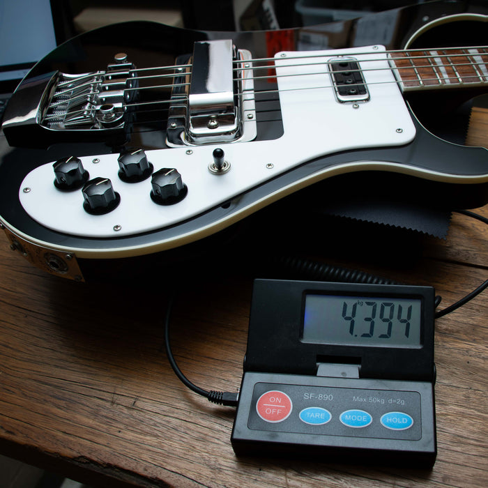 Rickenbacker 2024 4003 Bass Guitar w/Case - Jetglo - Preowned