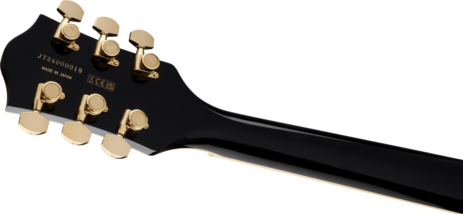 Gretsch Broadkaster LX Center Block w/Bigsby Electric Guitar - Black