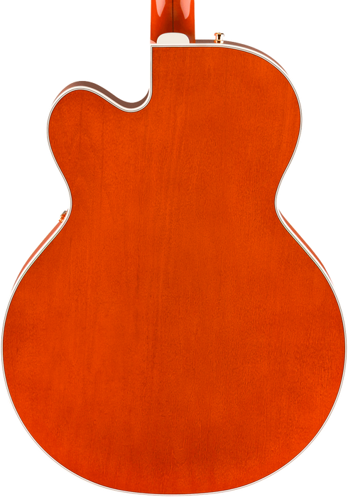 Gretsch Nashville Hollow Body with String-Thru Bigsby and Gold Hardware Ebony Fingerboard - Orange Stain