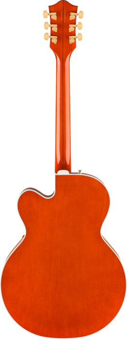 Gretsch Nashville Hollow Body with String-Thru Bigsby and Gold Hardware Ebony Fingerboard - Orange Stain