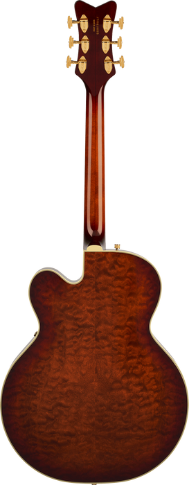 Gretsch G6136TGQM-59 Limited Edition Quilt Classic Falcon with Bigsby Electric Guitar - Forge Glow