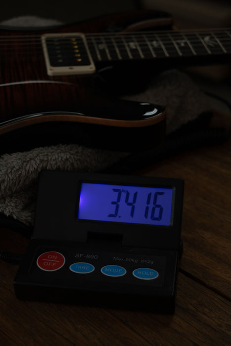 PRS Custom 24 - 10 Top - Pattern Thin w/Case - Orange Tiger Smokeburst - Preowned