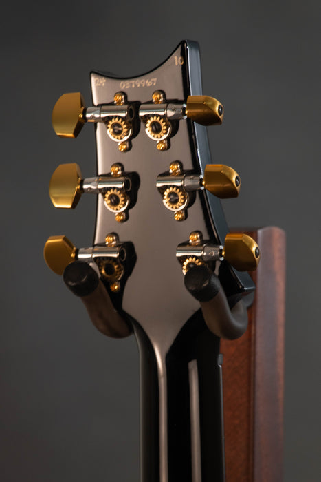 PRS Custom 24 - 10 Top - Pattern Thin w/Case - Orange Tiger Smokeburst - Preowned