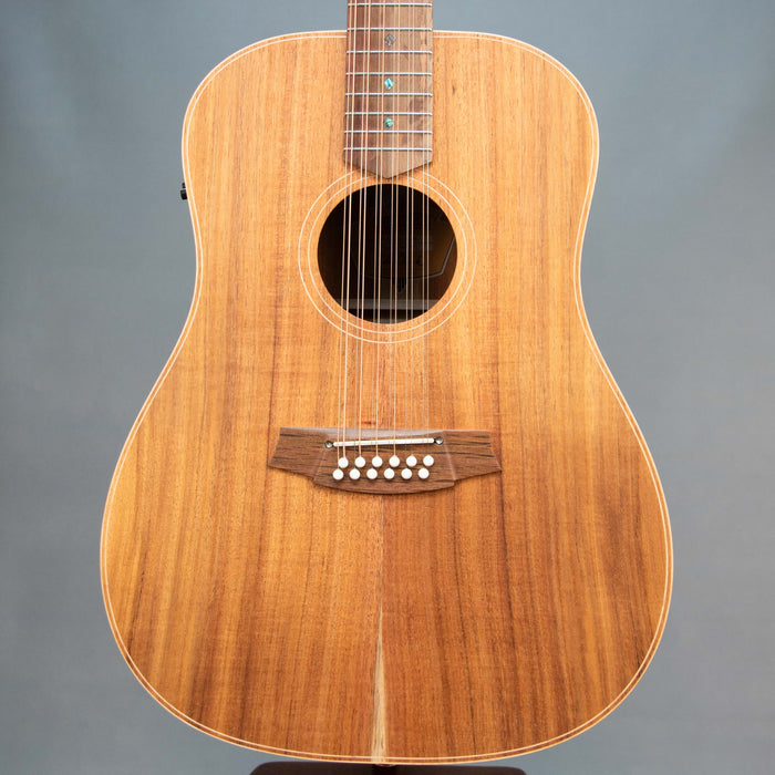 Cole Clark FL2E-12-BLBL 12-String Acoustic Electric Guitar w/Case - Preowned