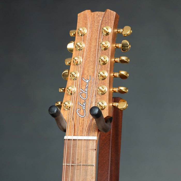 Cole Clark FL2E-12-BLBL 12-String Acoustic Electric Guitar w/Case - Preowned