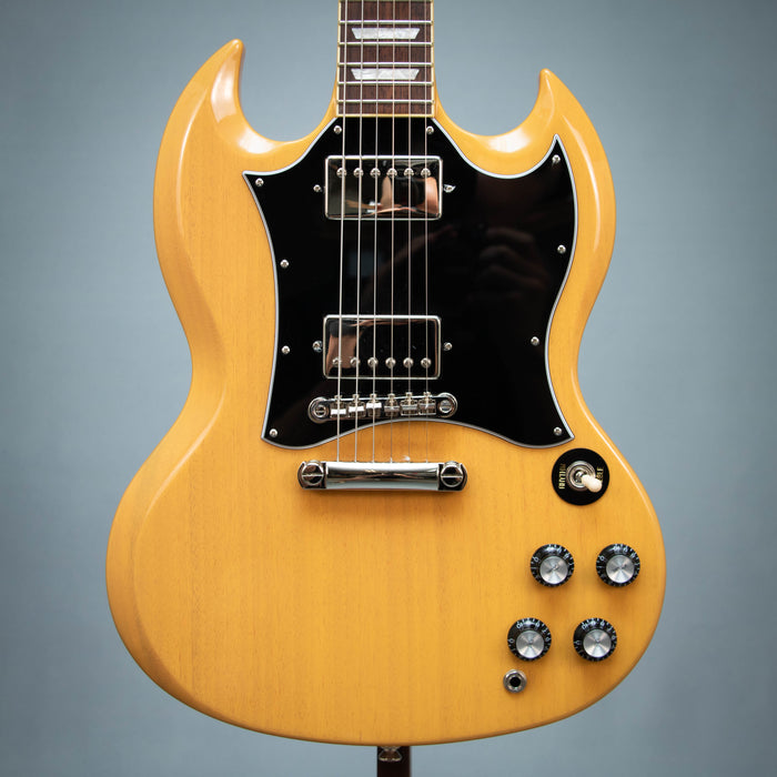 Epiphone SG Standard Electric Guitar w/Case - TV Yellow - Preowned