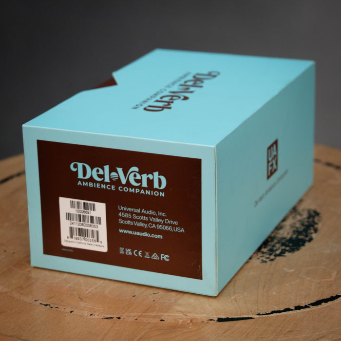 Universal Audio Del-Verb Ambience Companion Pedal w/Box - Preowned