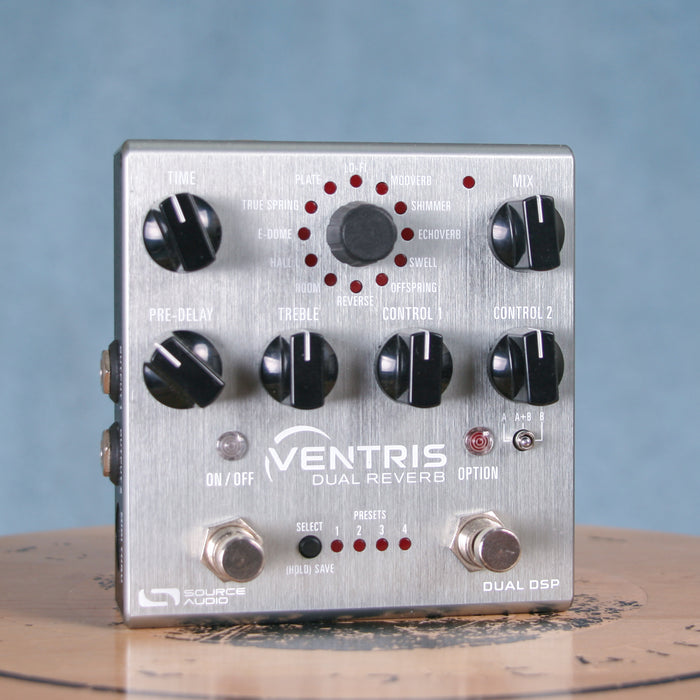 Source Audio Ventris V1 Dual Reverb Effects Pedal w/Box - Preowned