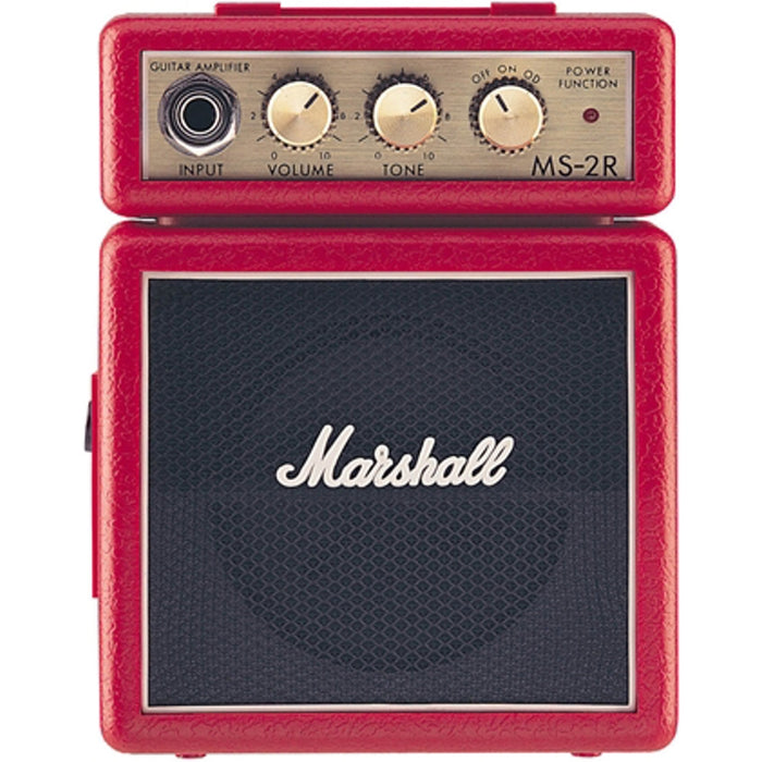 Marshall MS2 Micro Stack Guitar Amp - Red