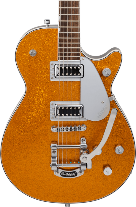 Gretsch G5230T Electromatic Sparkle Jet FT SC w/Bigsby Electric Guitar - Gold Sparkle