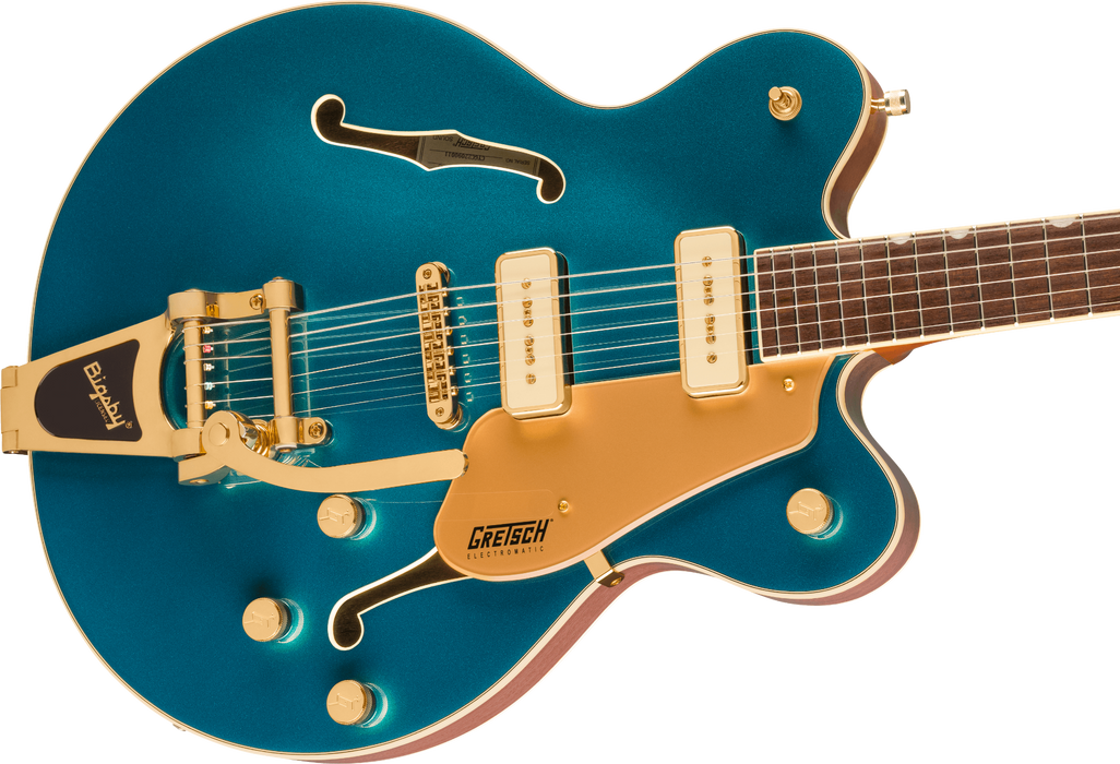 Gretsch Electromatic Pristine LTD Center Block DC w/Bigsby - Petrol