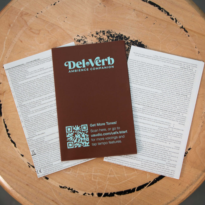 Universal Audio Del-Verb Ambience Companion Pedal w/Box - Preowned