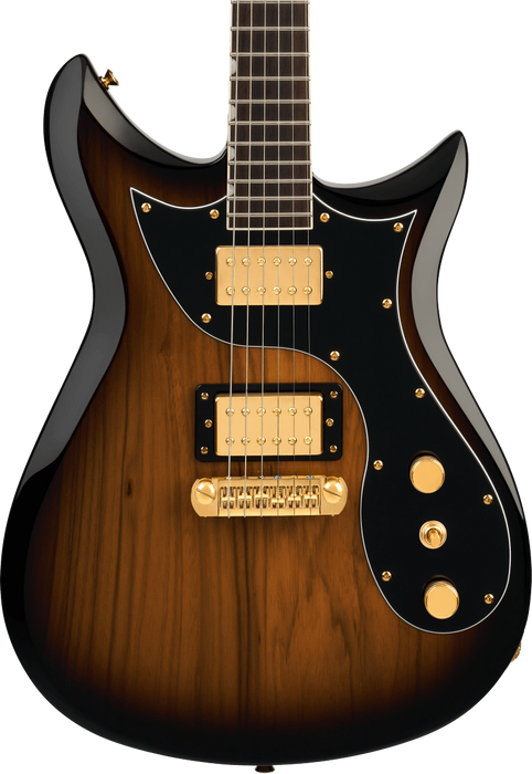 Gretsch Limited Edition Electromatic Black Limba CVT Electric Guitar - Sunburst