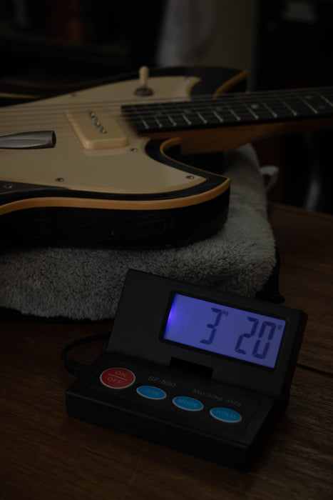 Novo Miris J Light Distress Stainless Frets Electric Guitar w/Bag - Purple Stranger - Preowned