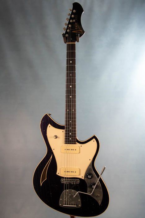 Novo Miris J Light Distress Stainless Frets Electric Guitar w/Bag - Purple Stranger - Preowned