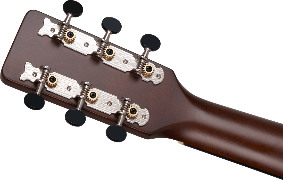 Gretsch Jim Dandy Parlor LTD Walnut Fingerboard Tortoise Pickguard - Vintage White