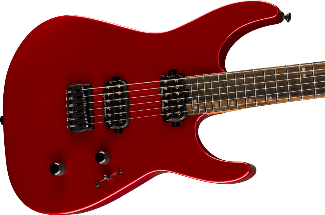 Jackson American Series Virtuoso HT Streaked Ebony Fingerboard - Red Crystal