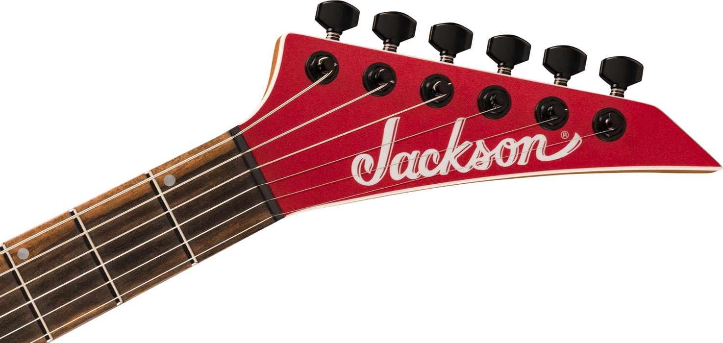 Jackson American Series Virtuoso HT Streaked Ebony Fingerboard - Red Crystal