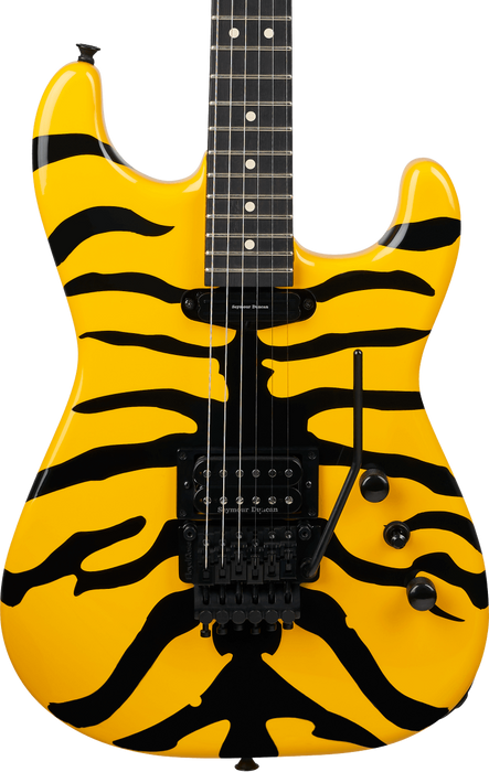 Jackson Pro Origins 1985 Limited Edition San Dimas SD1 HH FR Ebony Fingerboard - Yellow Bengal