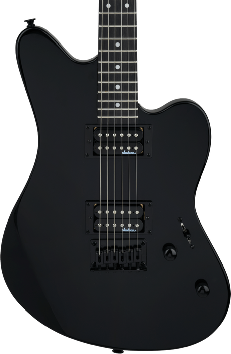Jackson JS22 HT Surfcaster Electric Guitar - Gloss Black
