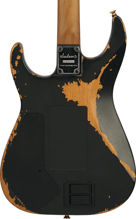 Jackson Pro Series Signature Phil Collen PC1-E Electric Guitar - Worn Black