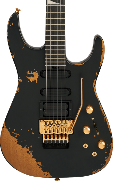 Jackson Pro Series Signature Phil Collen PC1-E Electric Guitar - Worn Black