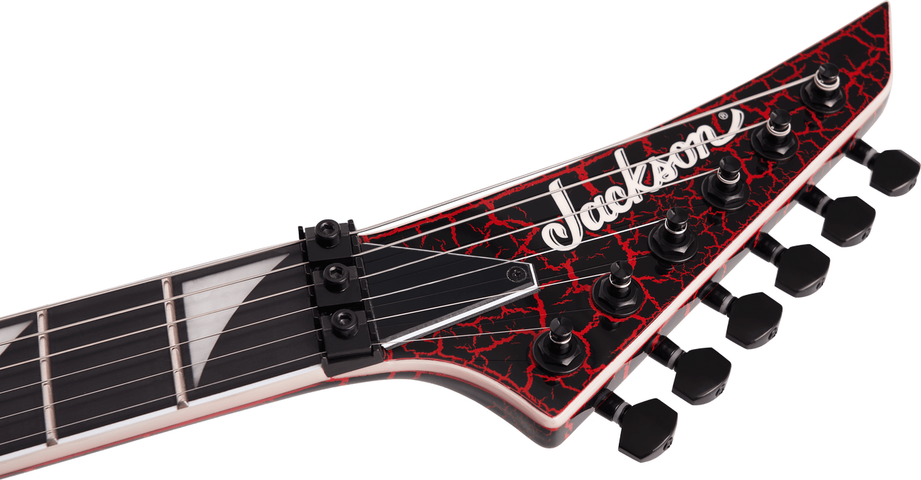 Jackson Pro Series Rhoads RR24 Ebony Fingerboard Electric Guitar - Maul Crackle