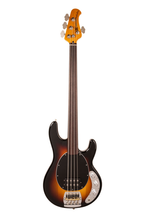 Ernie Ball Music Man Pino Palladino Fretless StingRay Bass Guitar - 79 Burst