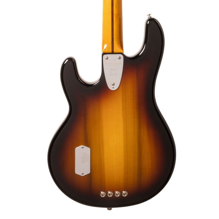 Ernie Ball Music Man Pino Palladino Fretless StingRay Bass Guitar - 79 Burst