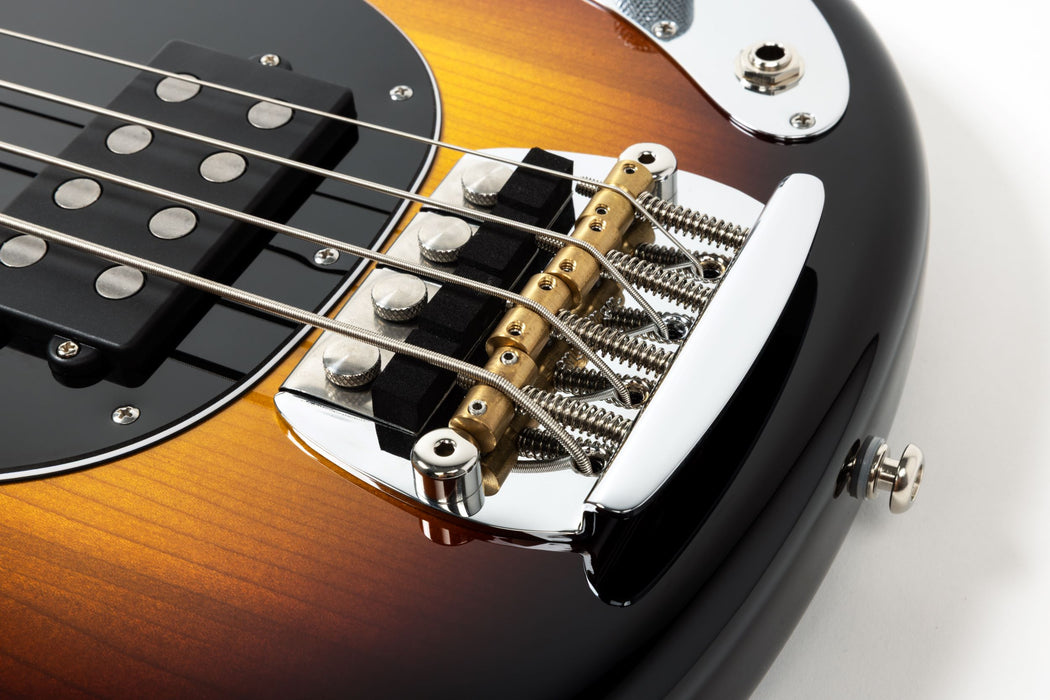 Ernie Ball Music Man Pino Palladino Fretless StingRay Bass Guitar - 79 Burst