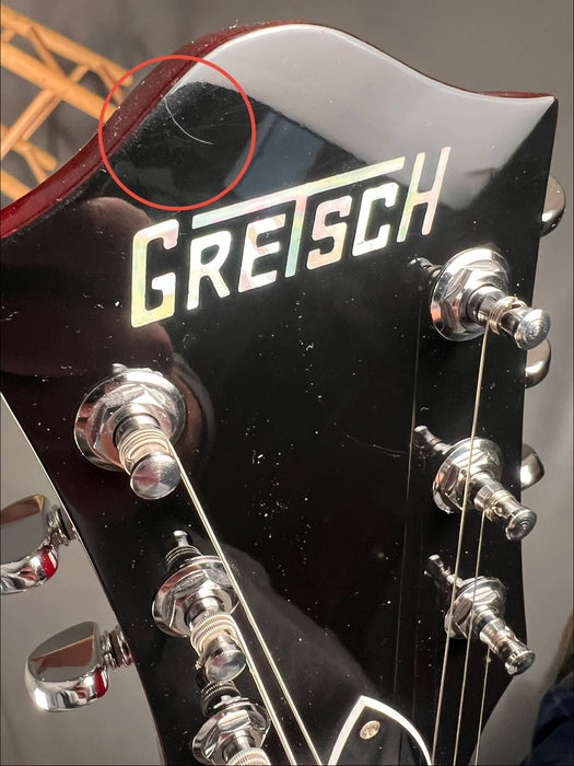 Gretsch G6119T Tennessee Rose Hollow Body w/Case - Dark Cherry Stain - Preowned