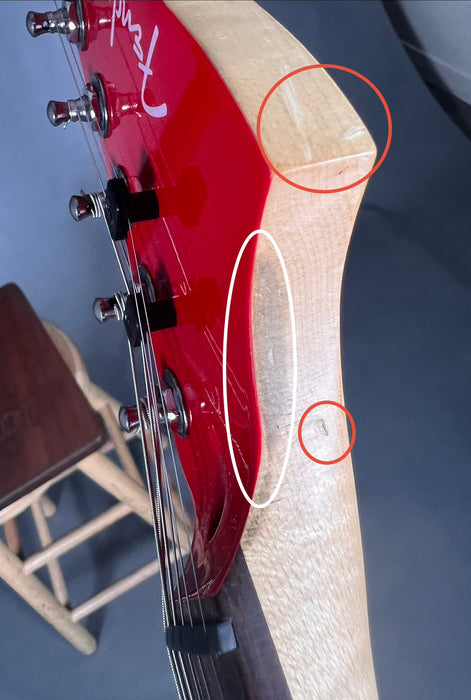 Fender 2004 Toronado GT HH Special Edition w/Case - Red - Preowned