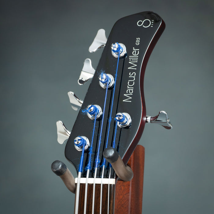 Sire Marcus Miller GB5 Fretless 5 String Bass Guitar w/Bag - Black - Preowned