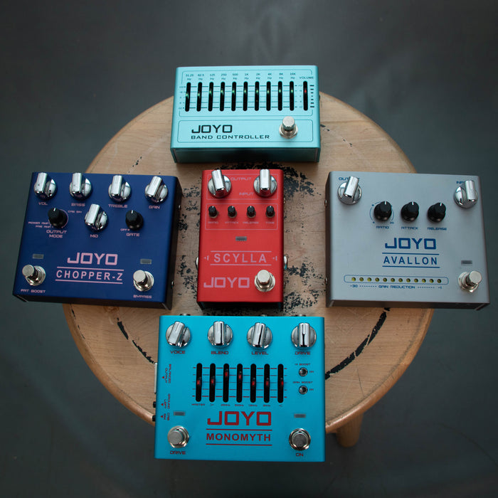 Joyo Pedals x 5 - Scylla Avallon Chopper-Z Monomyth Band Controller - Preowned