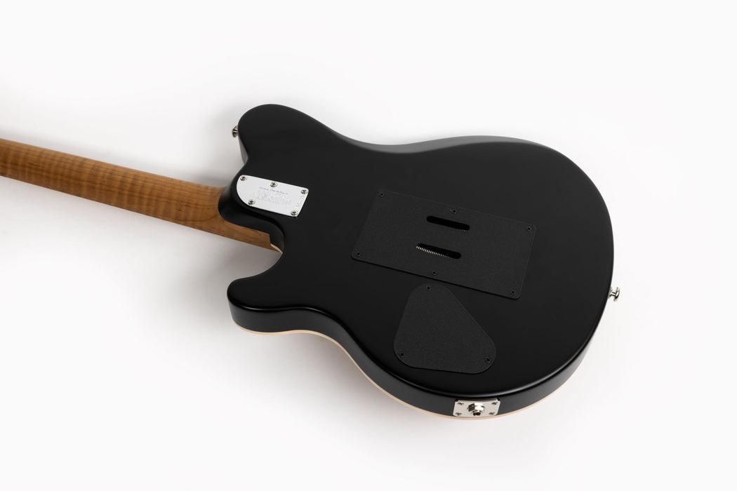 Ernie Ball Music Man Axis Electric Guitar - Honey Pot Flame Top Satin