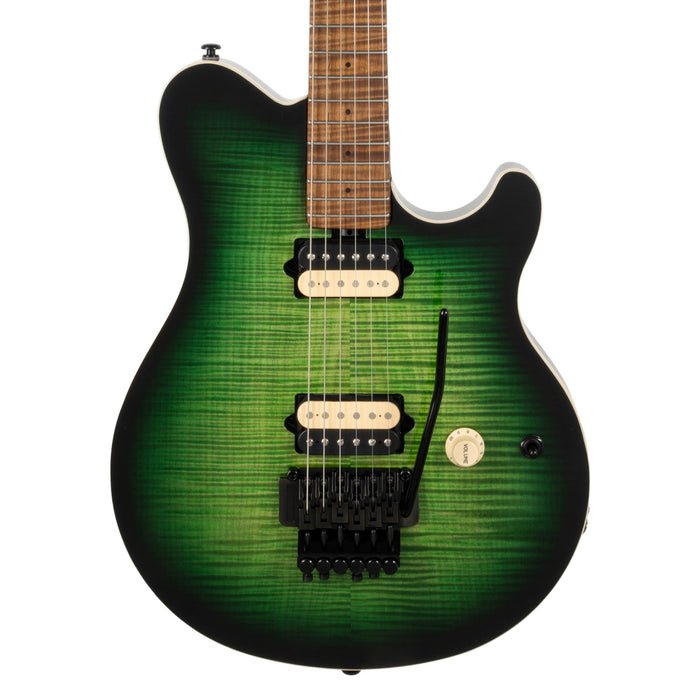 Ernie Ball Music Man Axis Electric Guitar - Matcha Flame Top