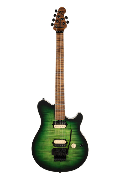 Ernie Ball Music Man Axis Electric Guitar - Matcha Flame Top