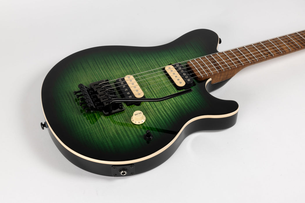Ernie Ball Music Man Axis Electric Guitar - Matcha Flame Top