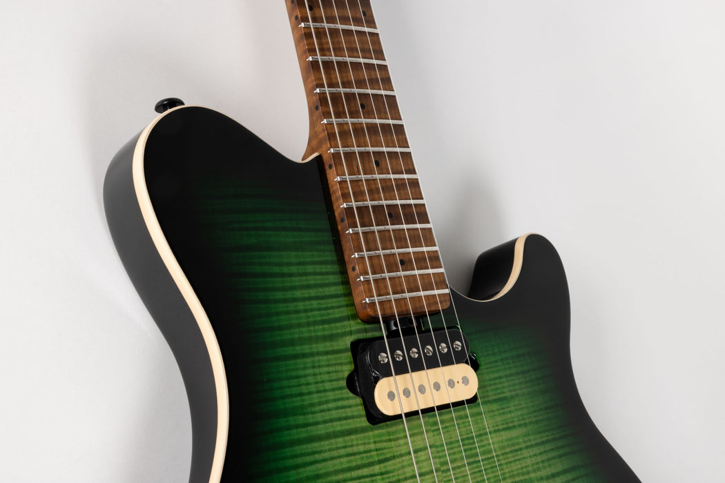 Ernie Ball Music Man Axis Electric Guitar - Matcha Flame Top