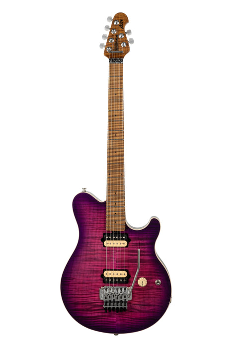Ernie Ball Music Man Axis Electric Guitar - Olallieberry Flame Top