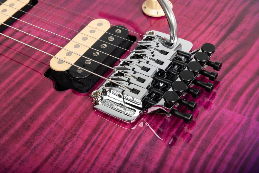 Ernie Ball Music Man Axis Electric Guitar - Olallieberry Flame Top