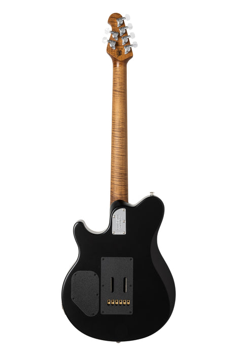 Ernie Ball Music Man Axis Super Sport Electric Guitar - Honey Pot Flame Top Satin