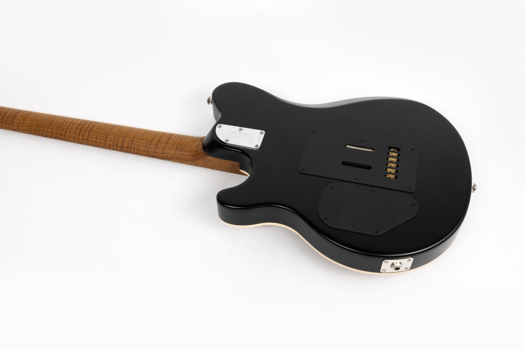 Ernie Ball Music Man Axis Super Sport Electric Guitar - Honey Pot Flame Top Satin