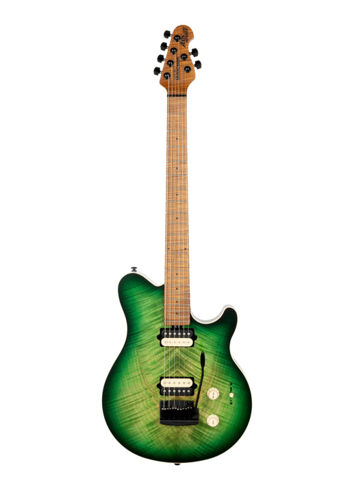 Ernie Ball Music Man Axis Super Sport Electric Guitar - Matcha Flame Top