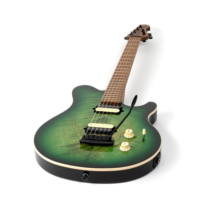 Ernie Ball Music Man Axis Super Sport Electric Guitar - Matcha Flame Top